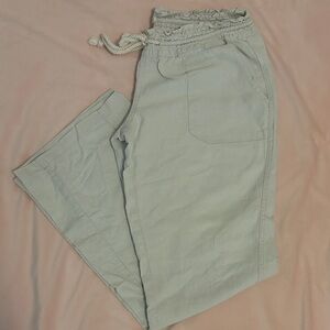 Tan Canvas Light Beachy Pants